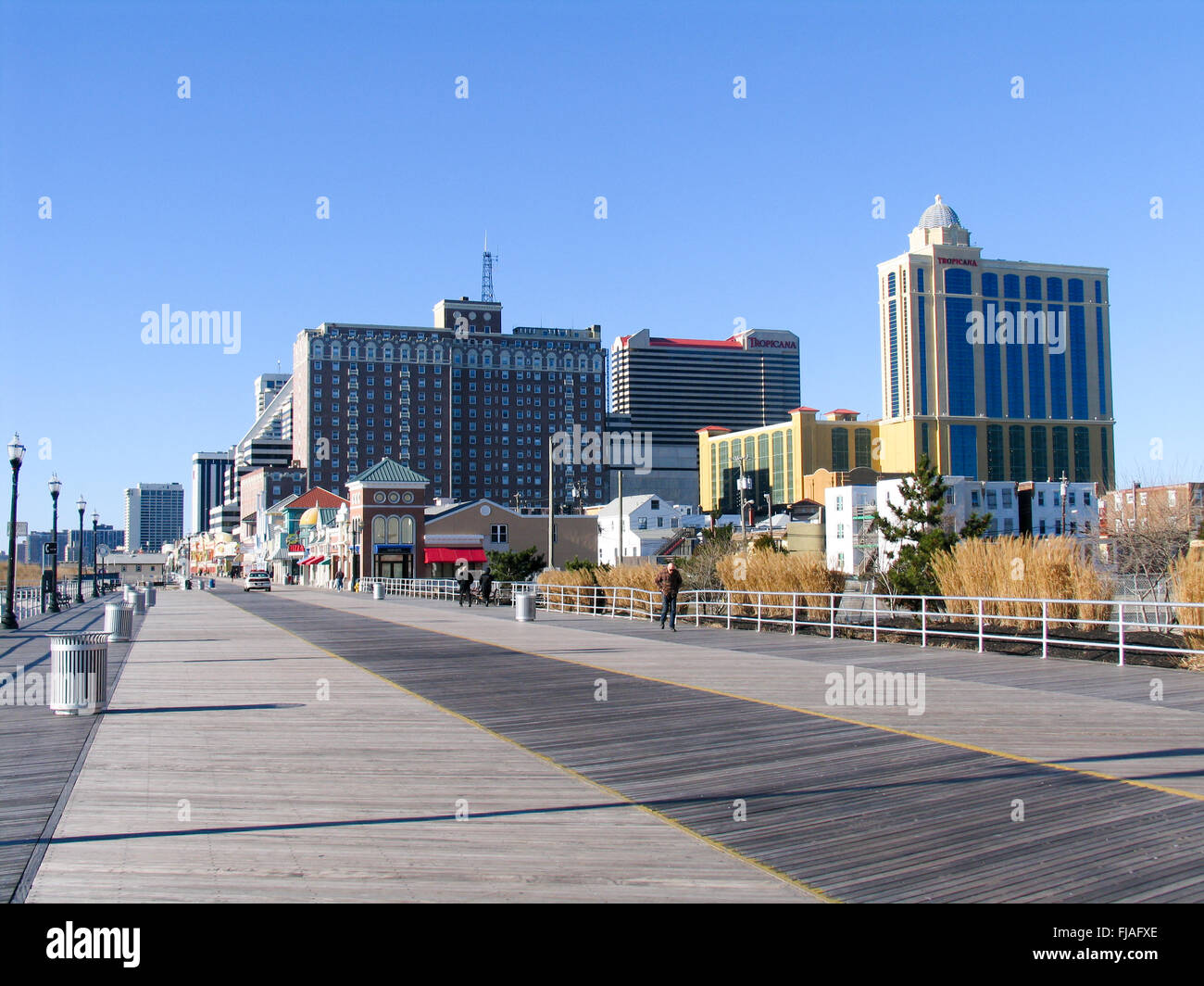 Atlantic City Boardwalk Stock Photo Alamy