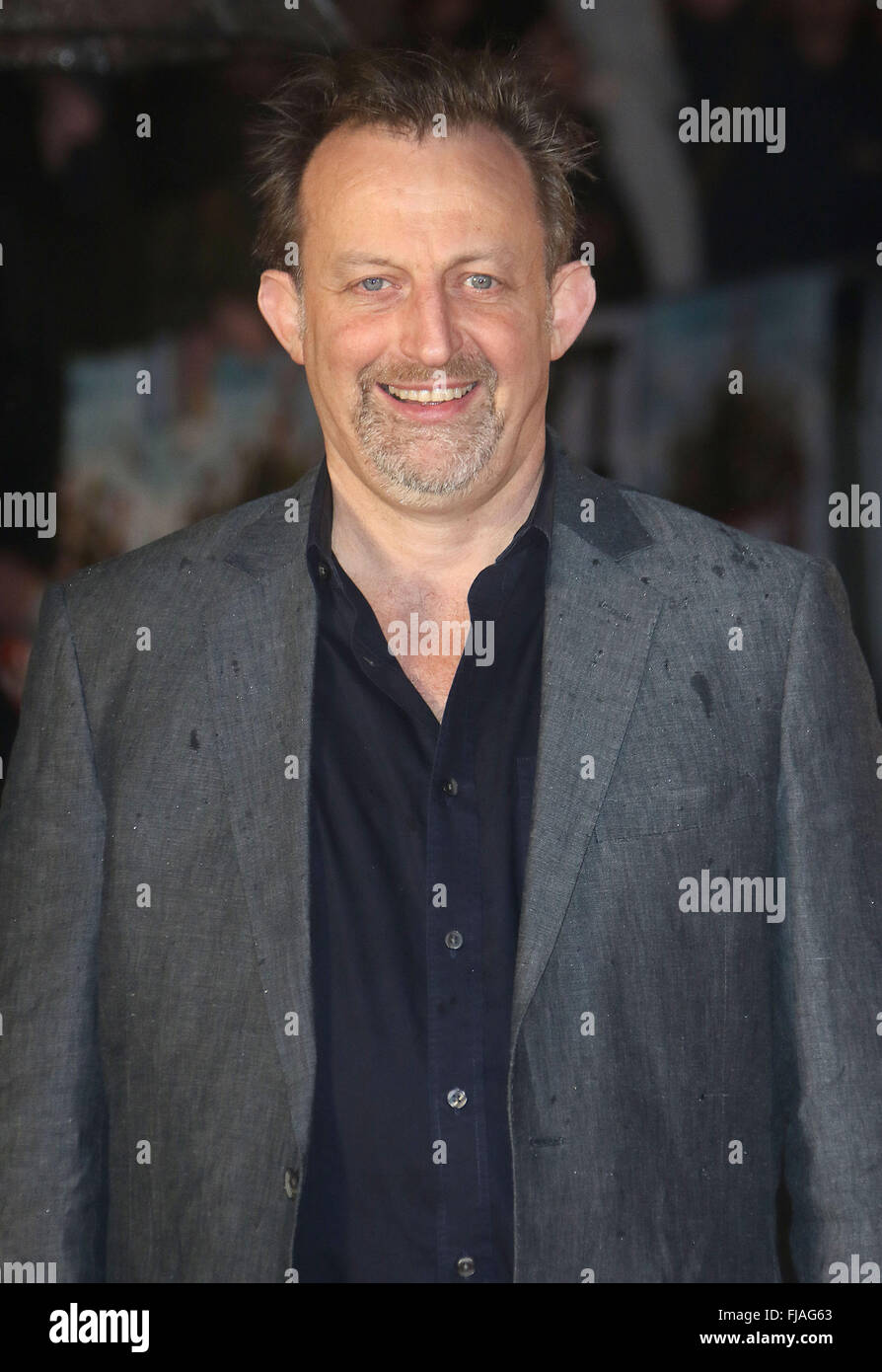 January 26, 2016 - Writer Hamish McColl attending 'Dad's Army' World Premiere, Odeon Leicester Square in London, UK. Stock Photo