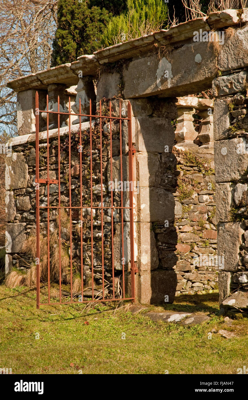 Ruins of Church at Kilmore on the Isle of Skye Stock Photo Alamy