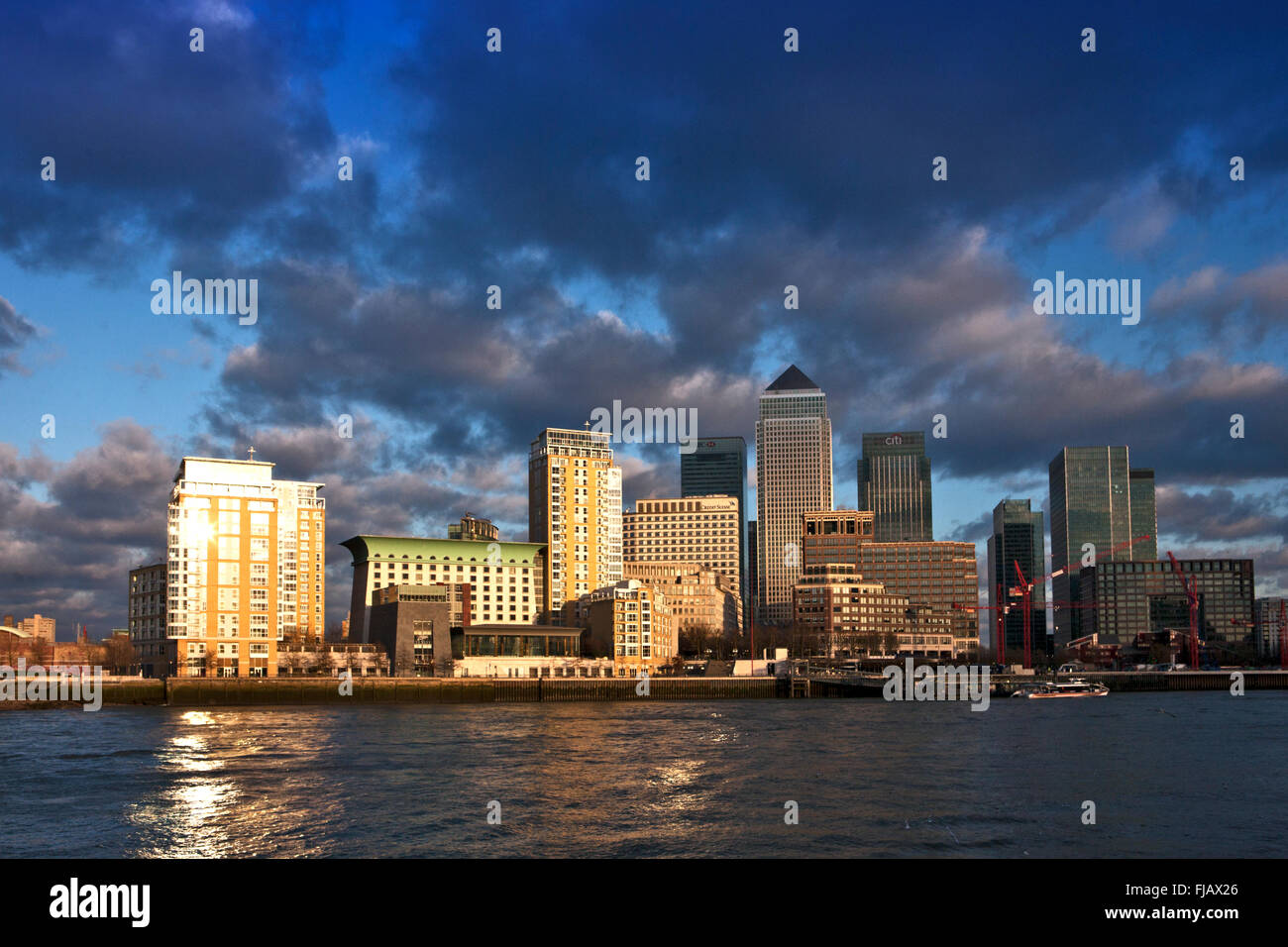 Canary Wharf, Isle of Dogs, London Stock Photo - Alamy