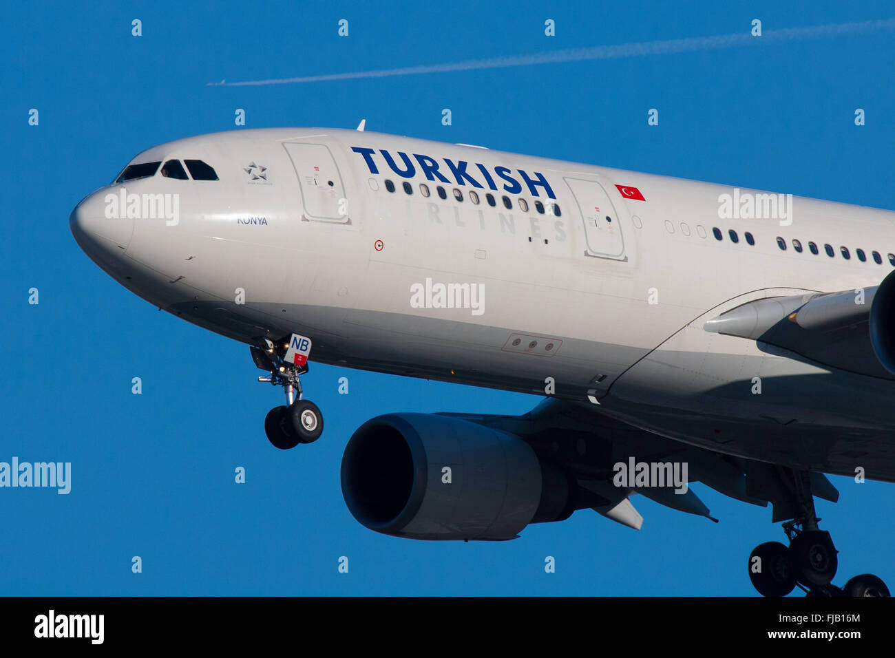 Turkish Airlines Airbus A330 Aircraft Stock Photo Alamy