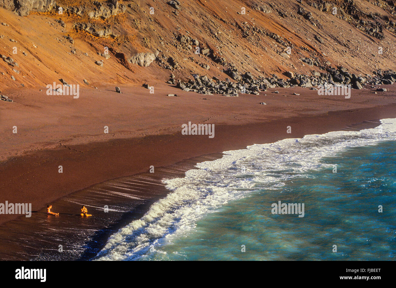 El Verodal beach, El Hierro, Canary Island, Spain, Europe Stock Photo