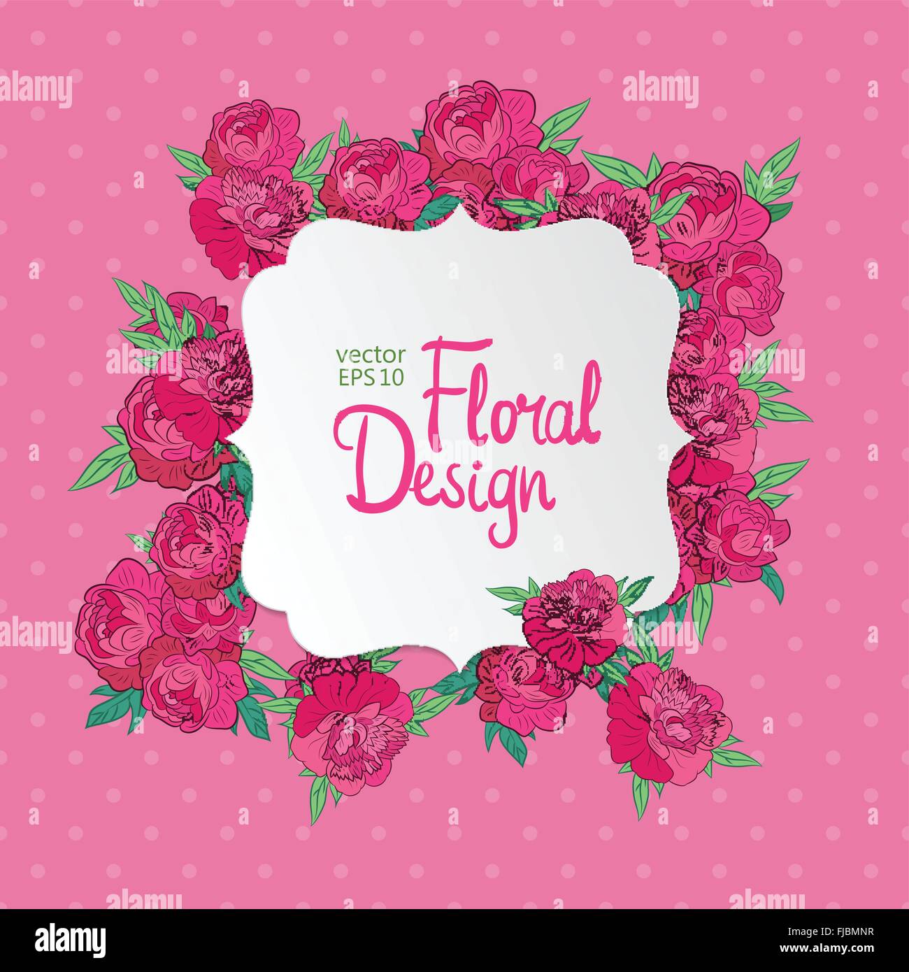 Vintage floral frame Stock Vector Image & Art - Alamy