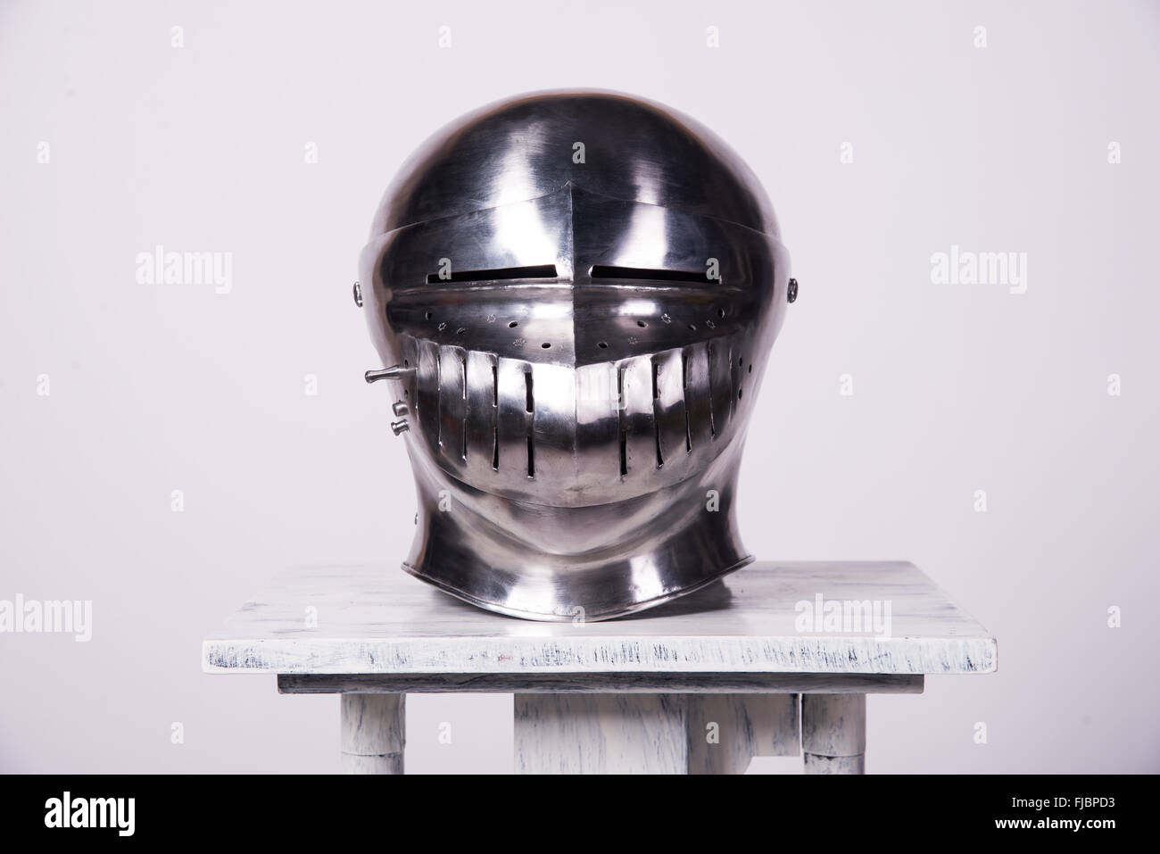 Medieval knight helmet equipment hi-res stock photography and images ...