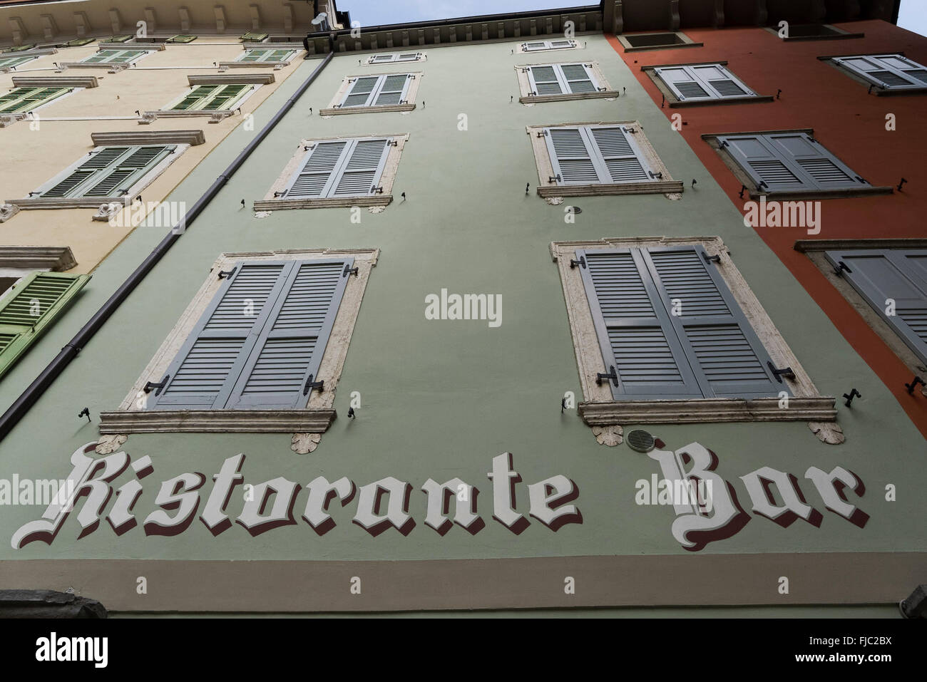 Altstadt, Riva del Garda, Gardasee, Trentino, Italien | old town, Riva del Garda, Lake Garda, Trentino, Italy Stock Photo