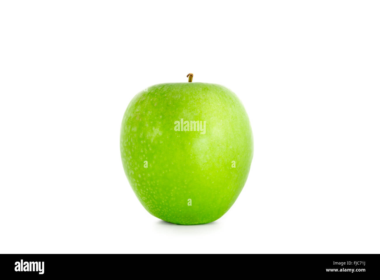 Green apple isolated Stock Photo