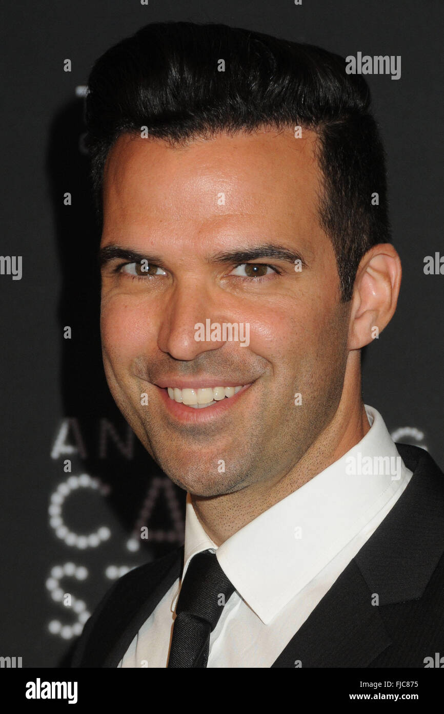 Los Angeles, CA, USA. 25th Feb, 2016. 25 February 2016 - Los Angeles, California - Benjamin Ayres. 3rd Annual ''An Evening With Canada's Stars'' held at the Four Seasons Hotel. Photo Credit: Byron Purvis/AdMedia © Byron Purvis/AdMedia/ZUMA Wire/Alamy Live News Stock Photo