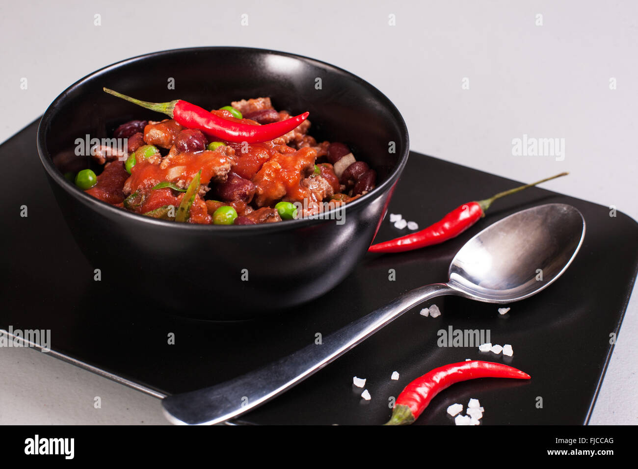 Chilli Con Carne Stock Photo Alamy