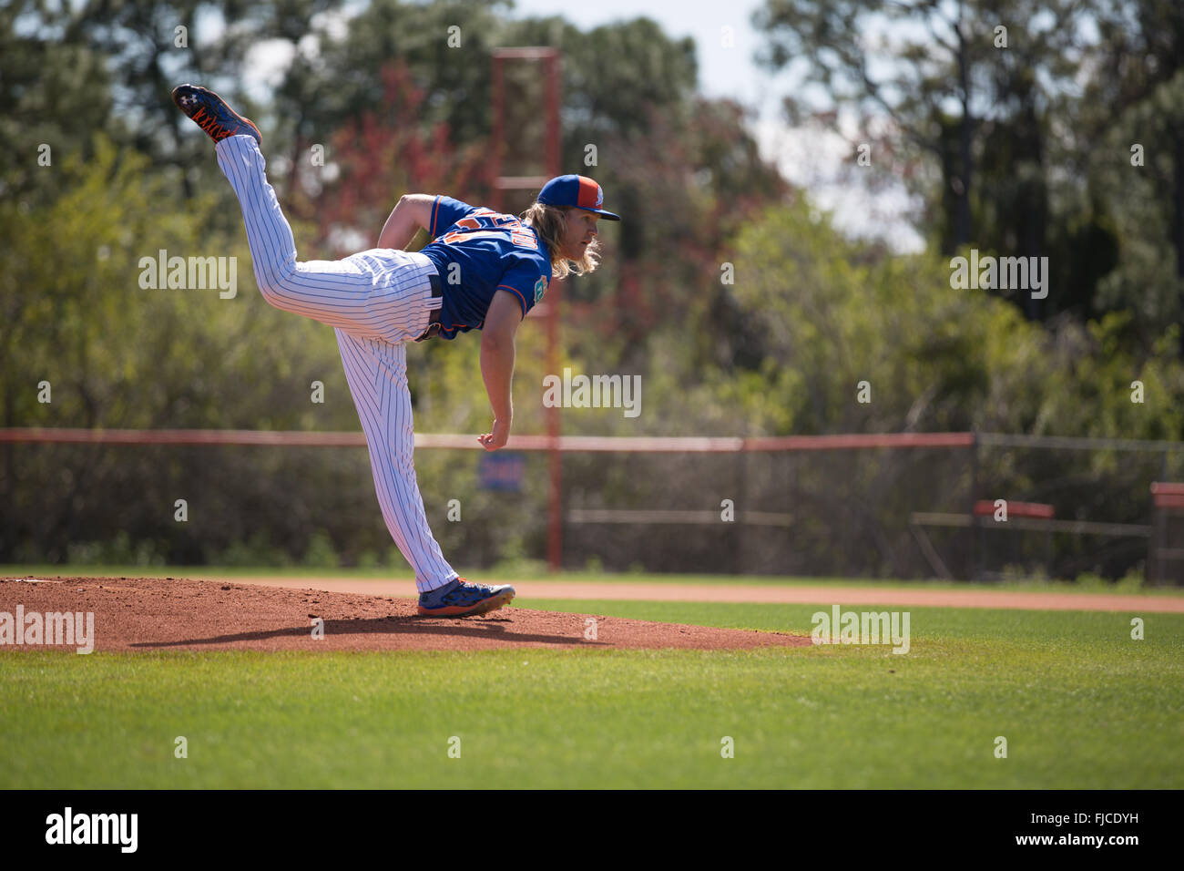 2022 New York Mets #34 Noah Syndergaard Brown 2016Mets Daily Prospect ,  9/22/22: Alvarez good, Butto better