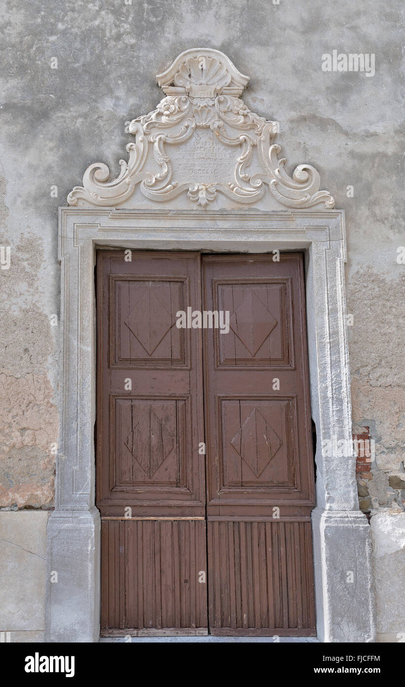 Ambush Ancient Doors There Covered Tree Stock Photo 632494289