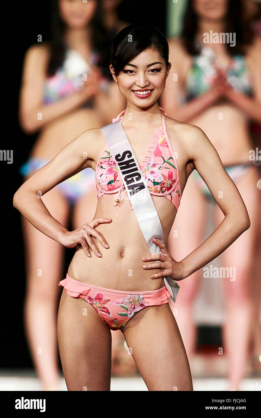 Miss Universe Japan 2016 winner Sari Nakazawa, competes in ...