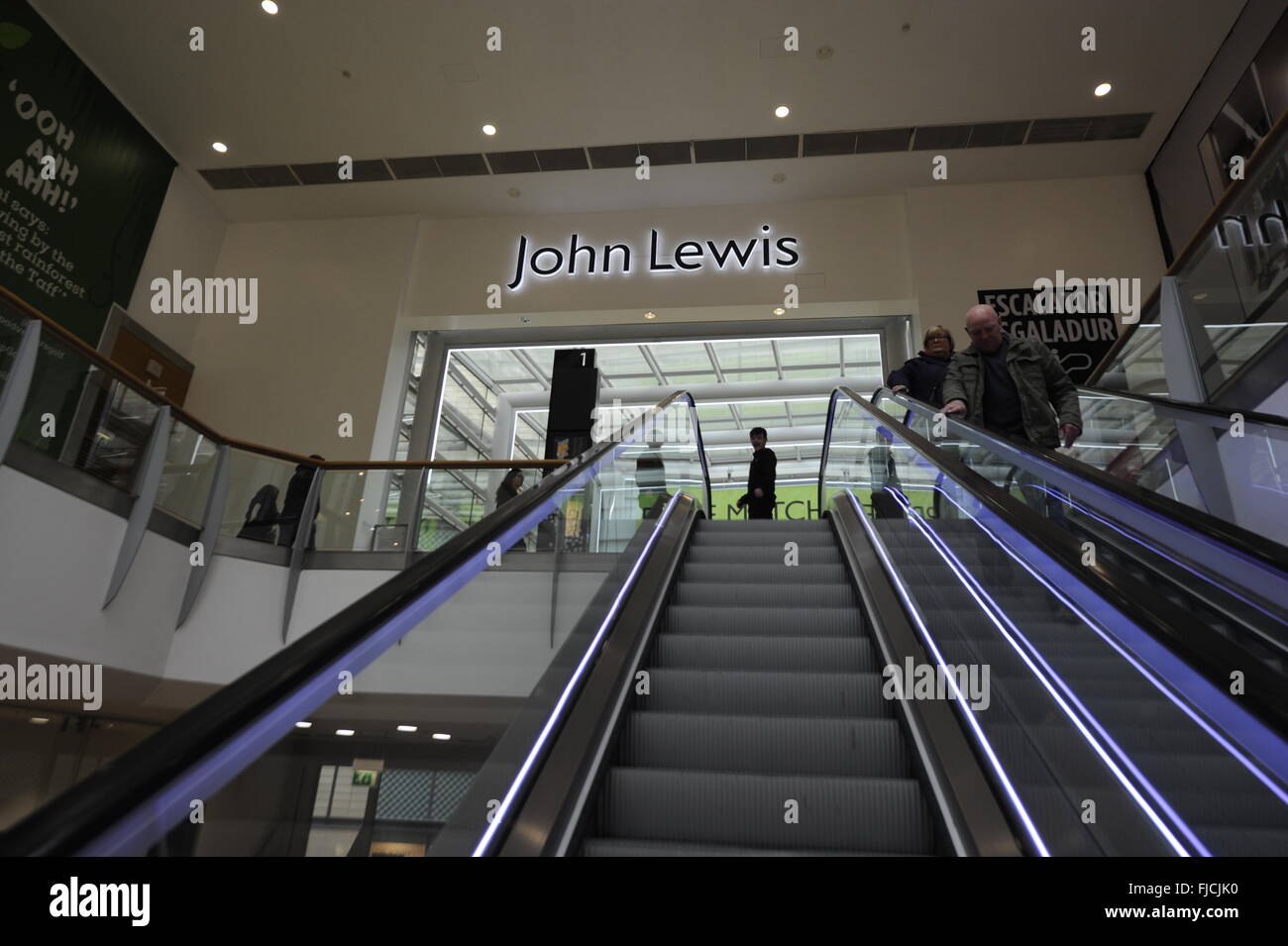 John lewis department store entrance hires stock photography and