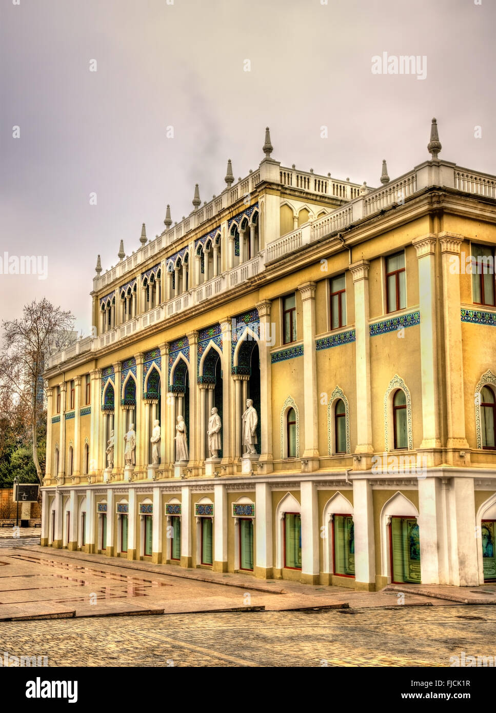 Nizami Museum of Azerbaijani Literature Stock Photo