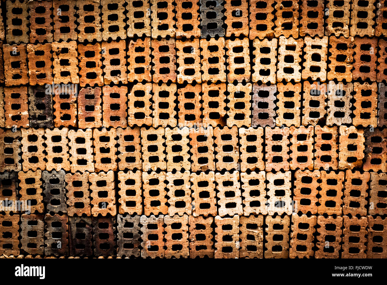 A photo of brick wall pattern Stock Photo - Alamy