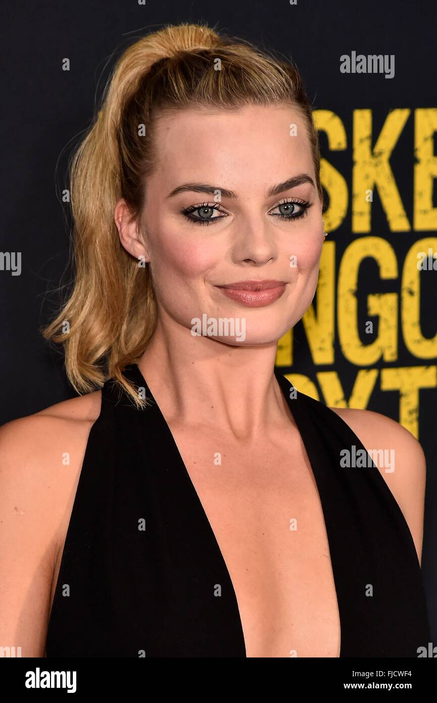 New York, NY, USA. 1st Mar, 2016. Margot Robbie at arrivals for WHISKEY
