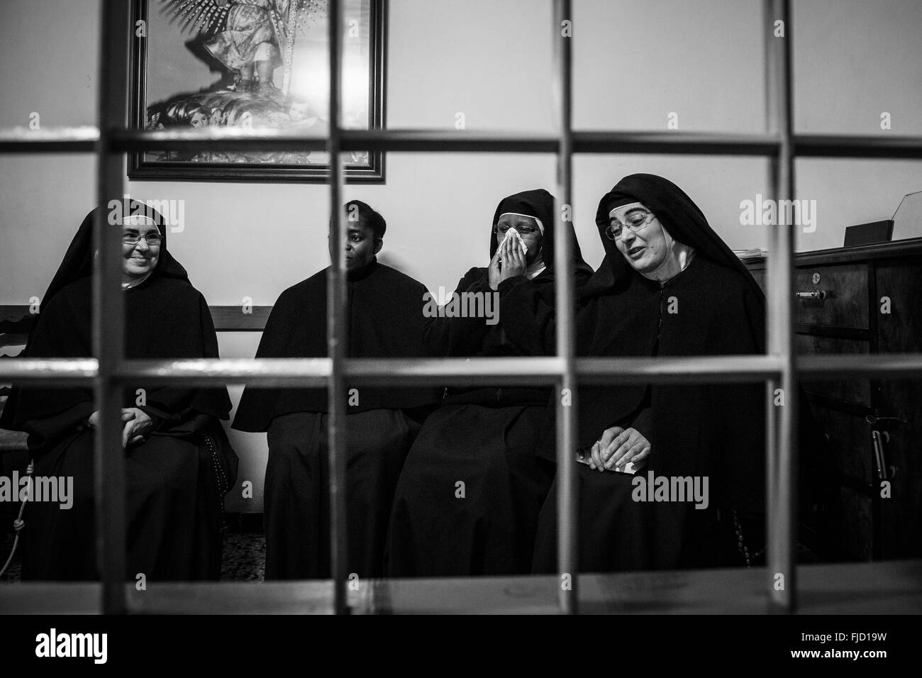 Spain, Murcia region, Mula, convent, cloistered nuns Stock Photo