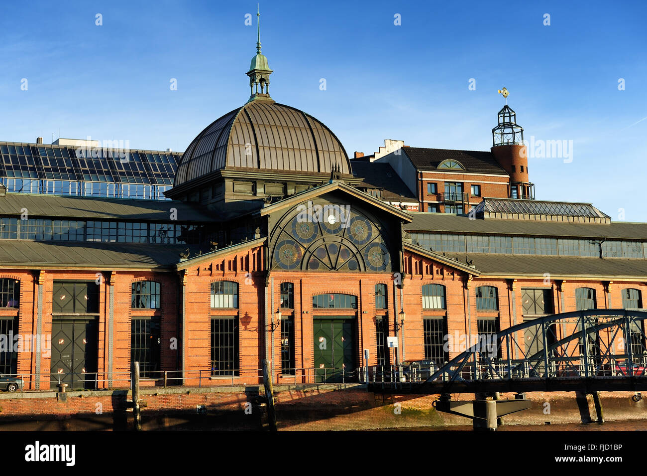 Fischmarkt building (Fish Market) at Hamburg, Germany Stock Photo Alamy