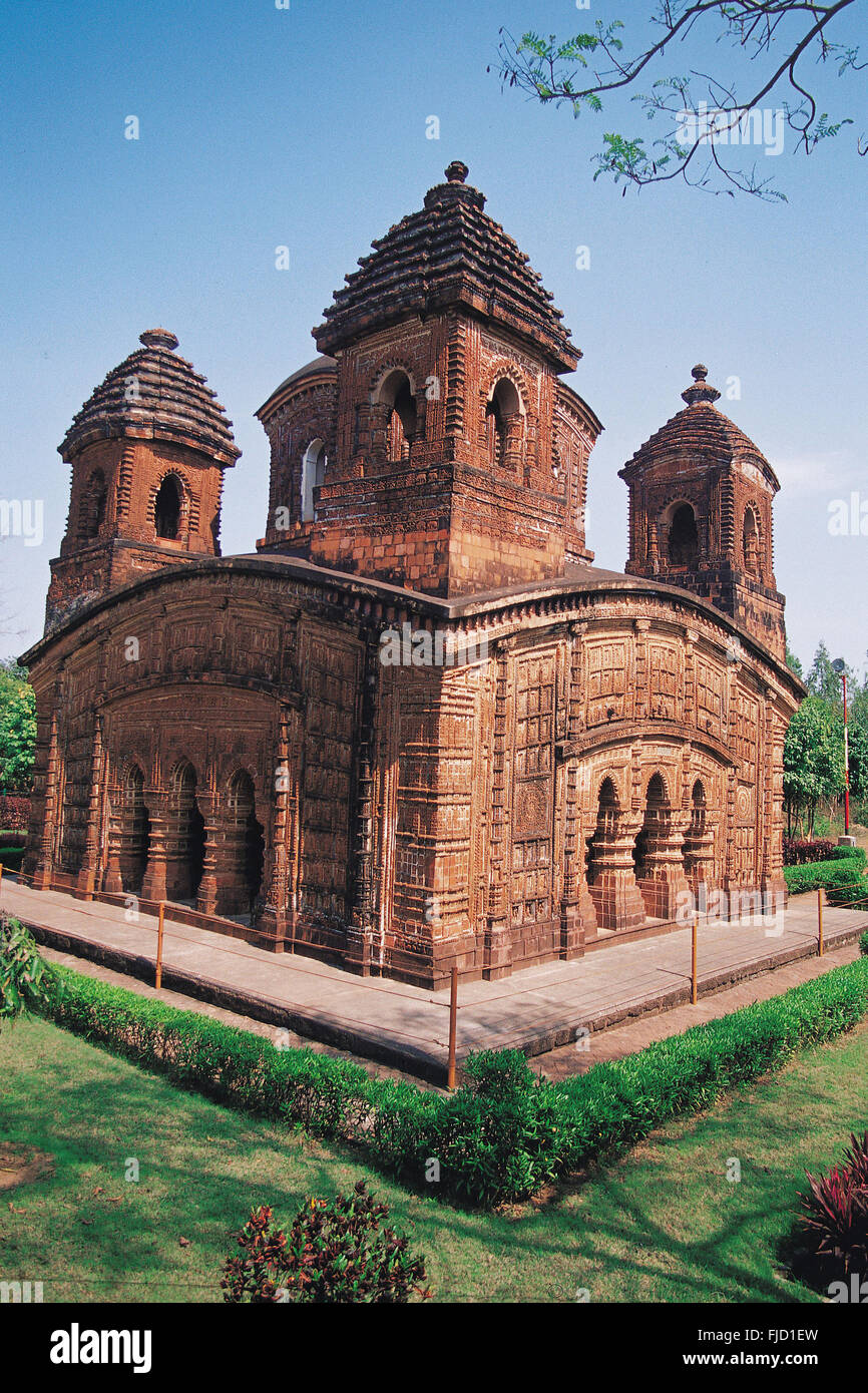 Terracotta temple bishnupur west bengal hi-res stock photography and images  - Alamy