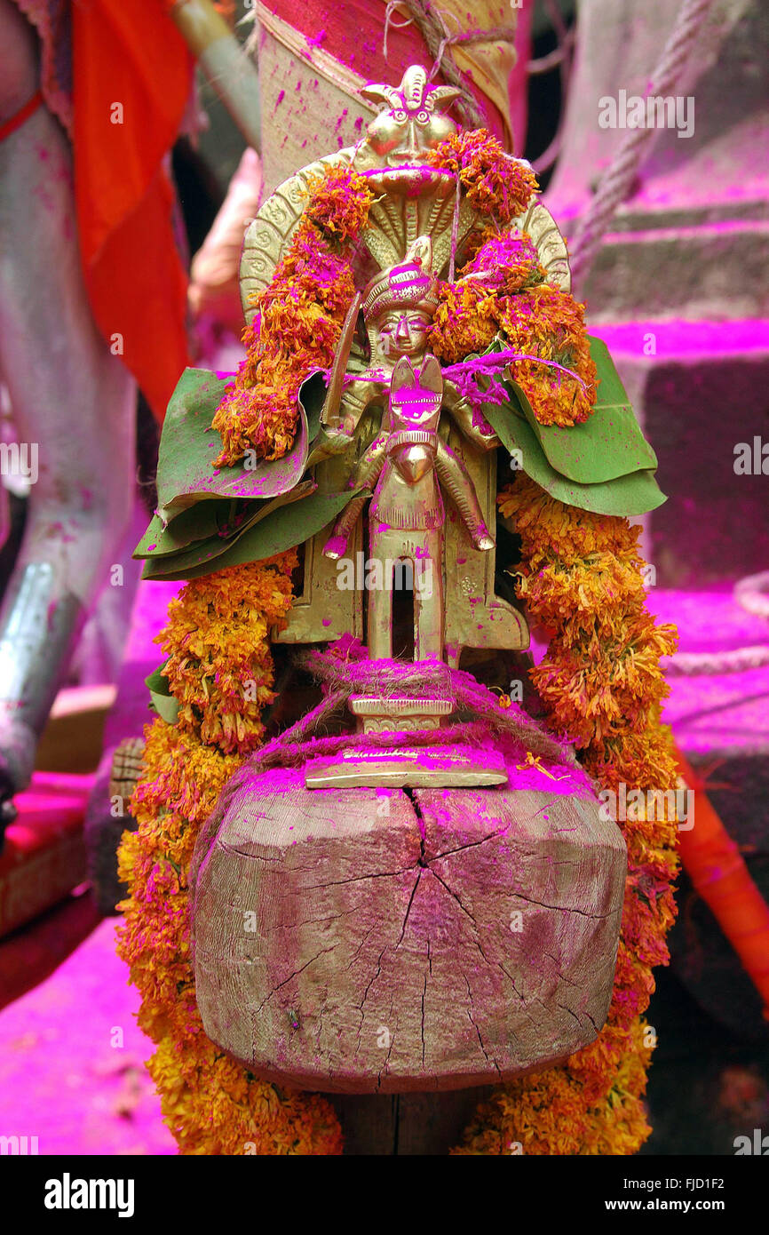 Jyotiba god idol kolhapur maharashtra hi-res stock photography and ...