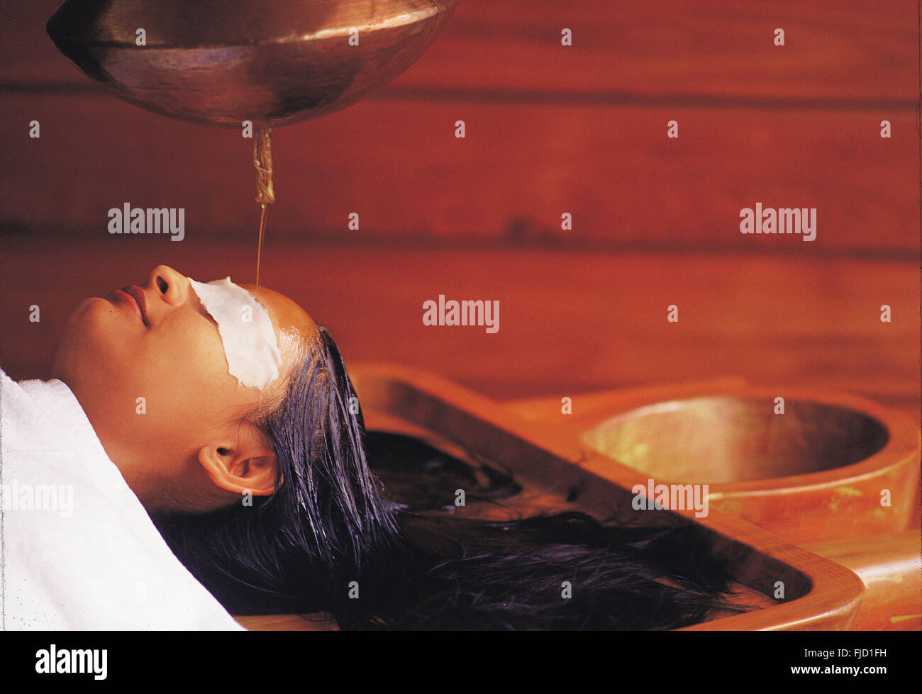 Ayurvedic treatment kerala south india hires stock photography and