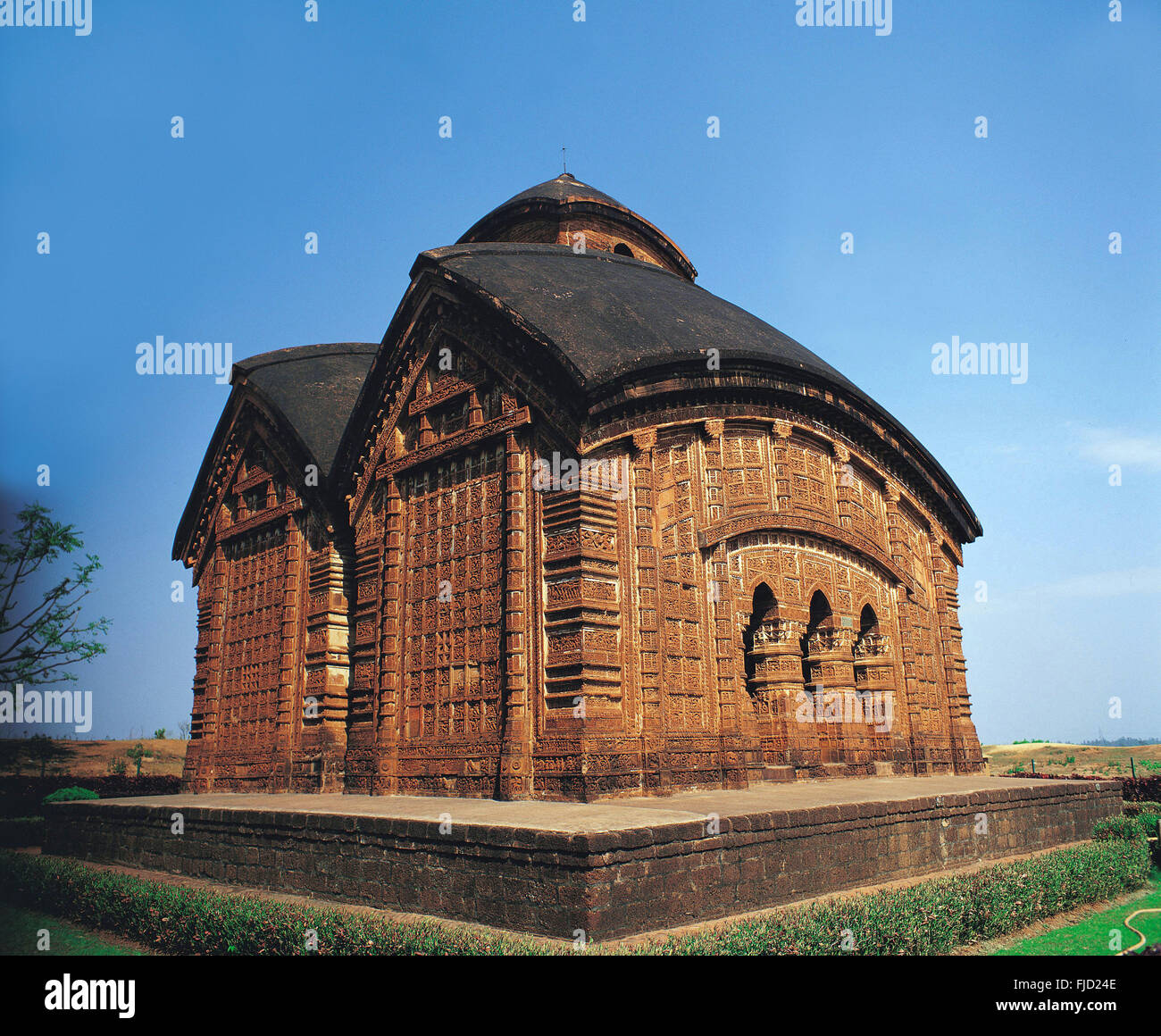 Bishnupur terracotta temple, kolkata, west bengal, india, asia Stock Photo