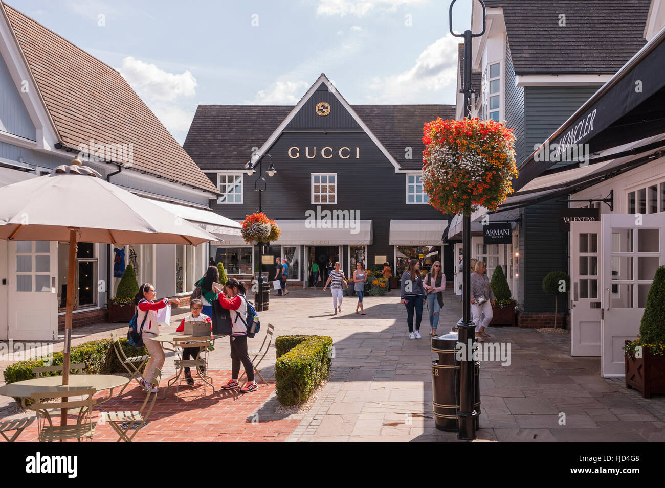 Gucci shop store at Bicester Village 