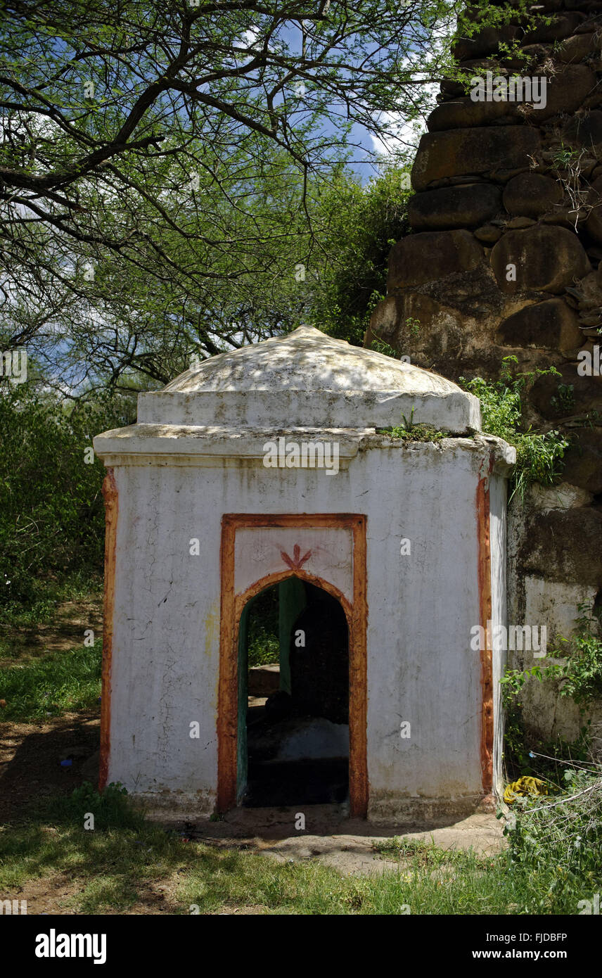 Small temple, bankapur, haveri, Karnataka, india, asia Stock Photo