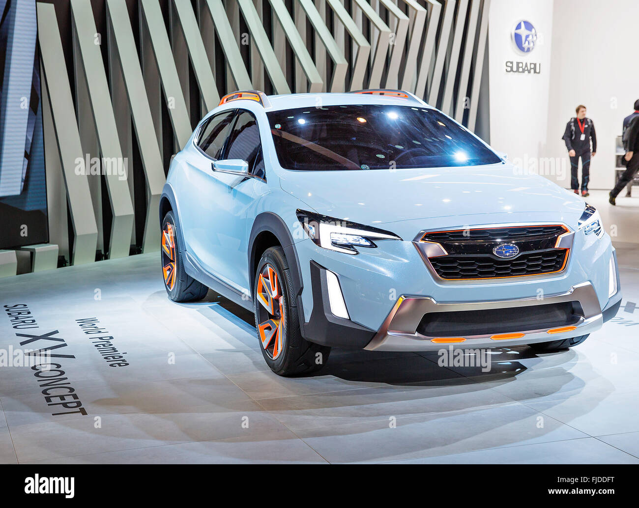 Subaru Xv Concept Stock Photo Alamy