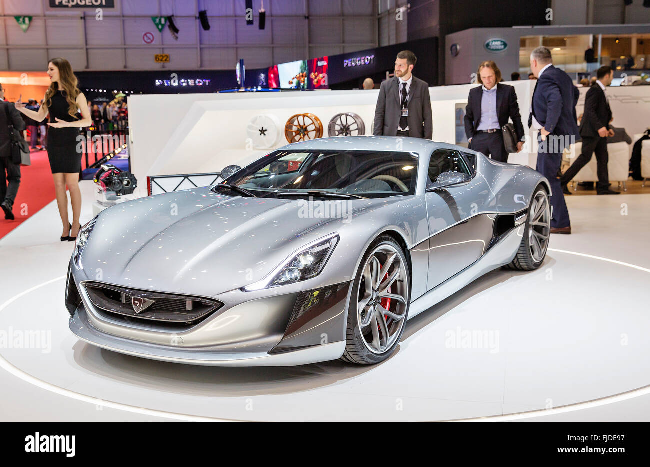 Rimac Concept One Stock Photo Alamy