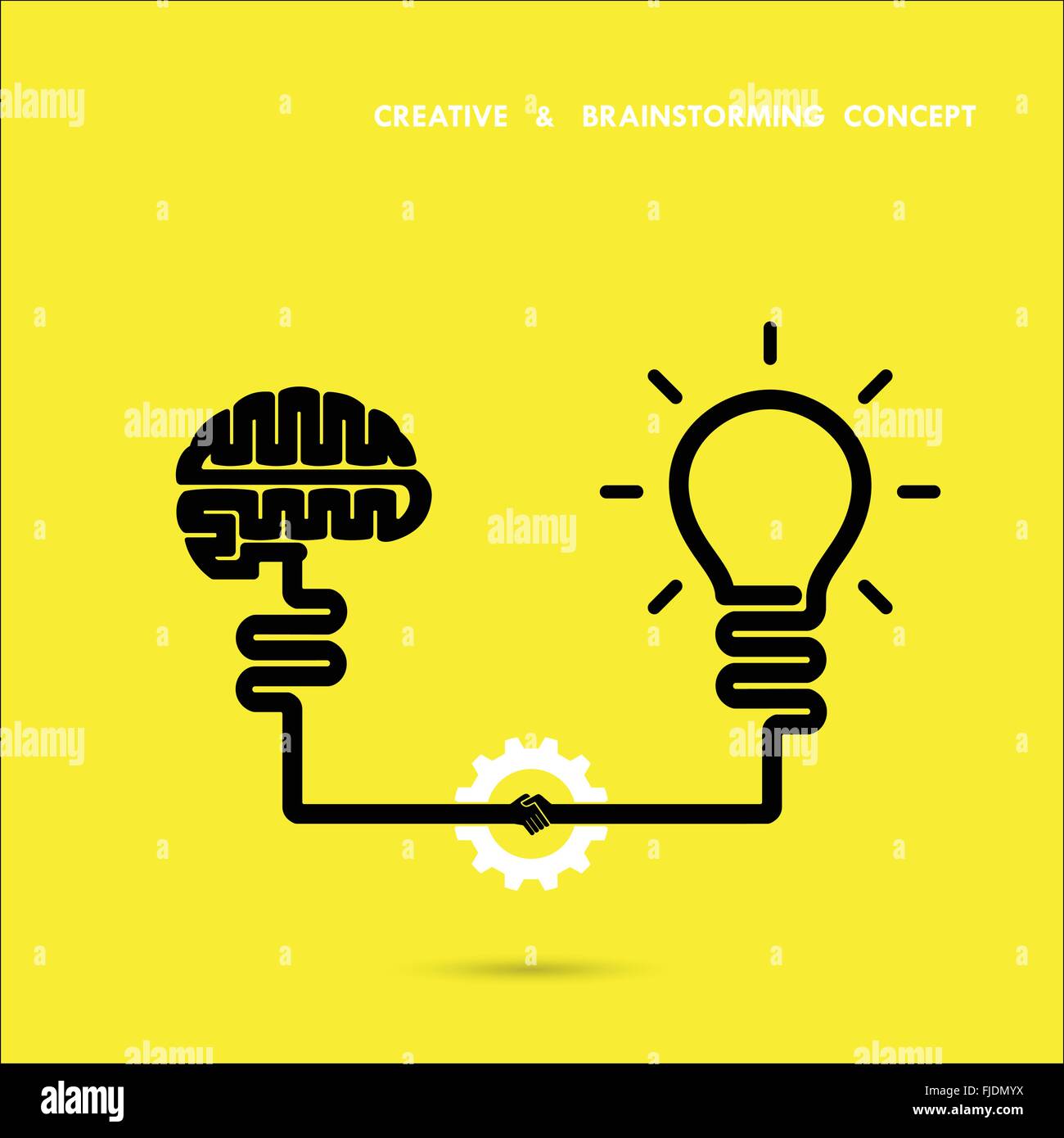 Brainstorm vector vectors hi-res stock photography and images - Alamy