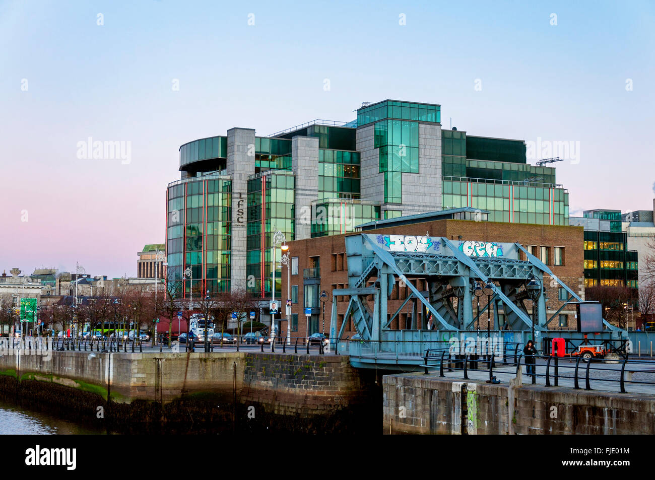 International financial services centre dublin hires stock photography
