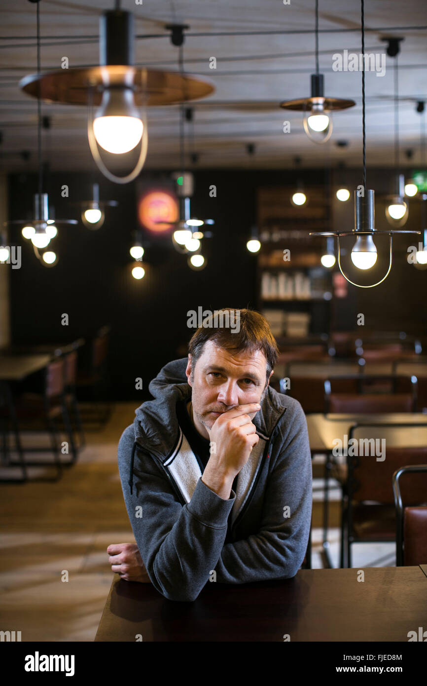 Actor David Morrissey at the Everyman Theatre Liverpool Stock Photo Alamy