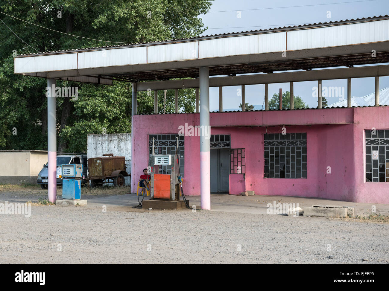 Old gas station hires stock photography and images Alamy