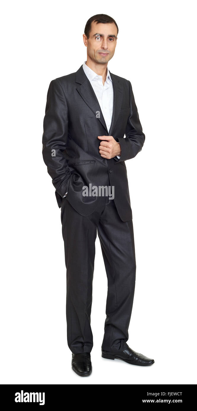 Black suit Cut Out Stock Images & Pictures - Alamy