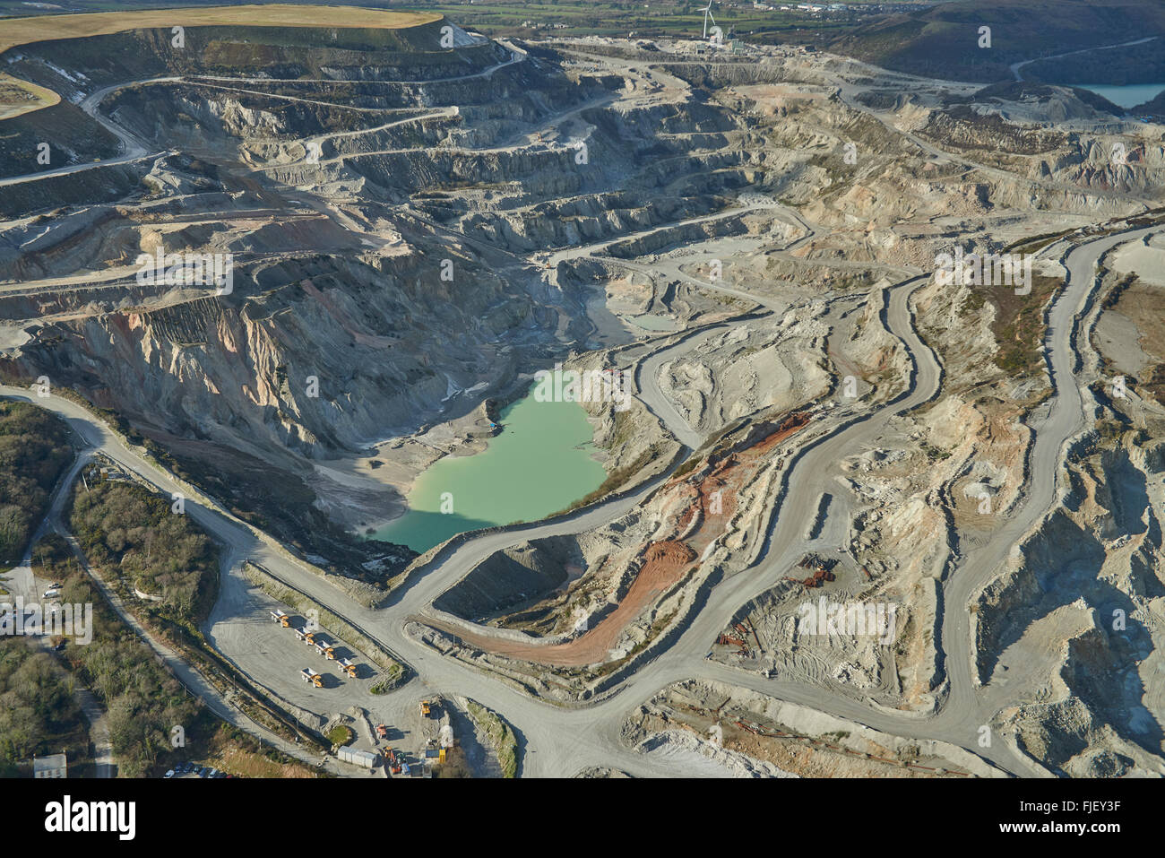 China clay mining hires stock photography and images Alamy