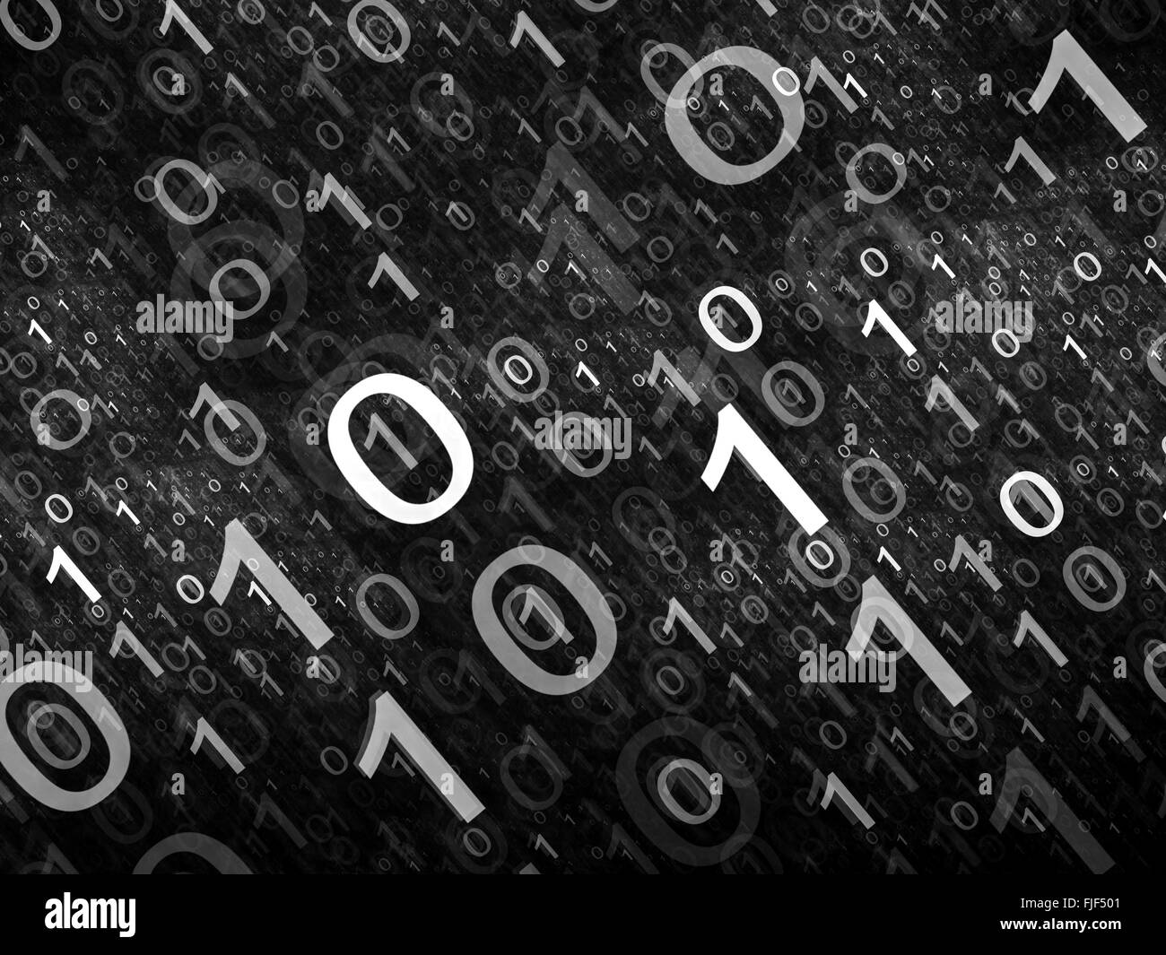 Binary code Black and White Stock Photos & Images - Alamy