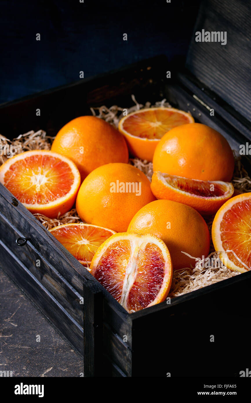 Blood orange fruit Stock Photo - Alamy