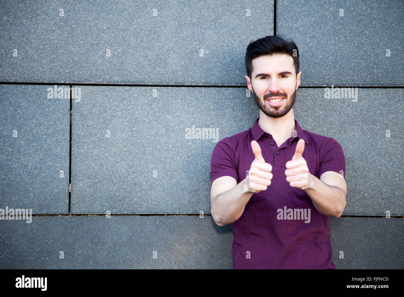 Portrait of an attractive young man Stock Photo