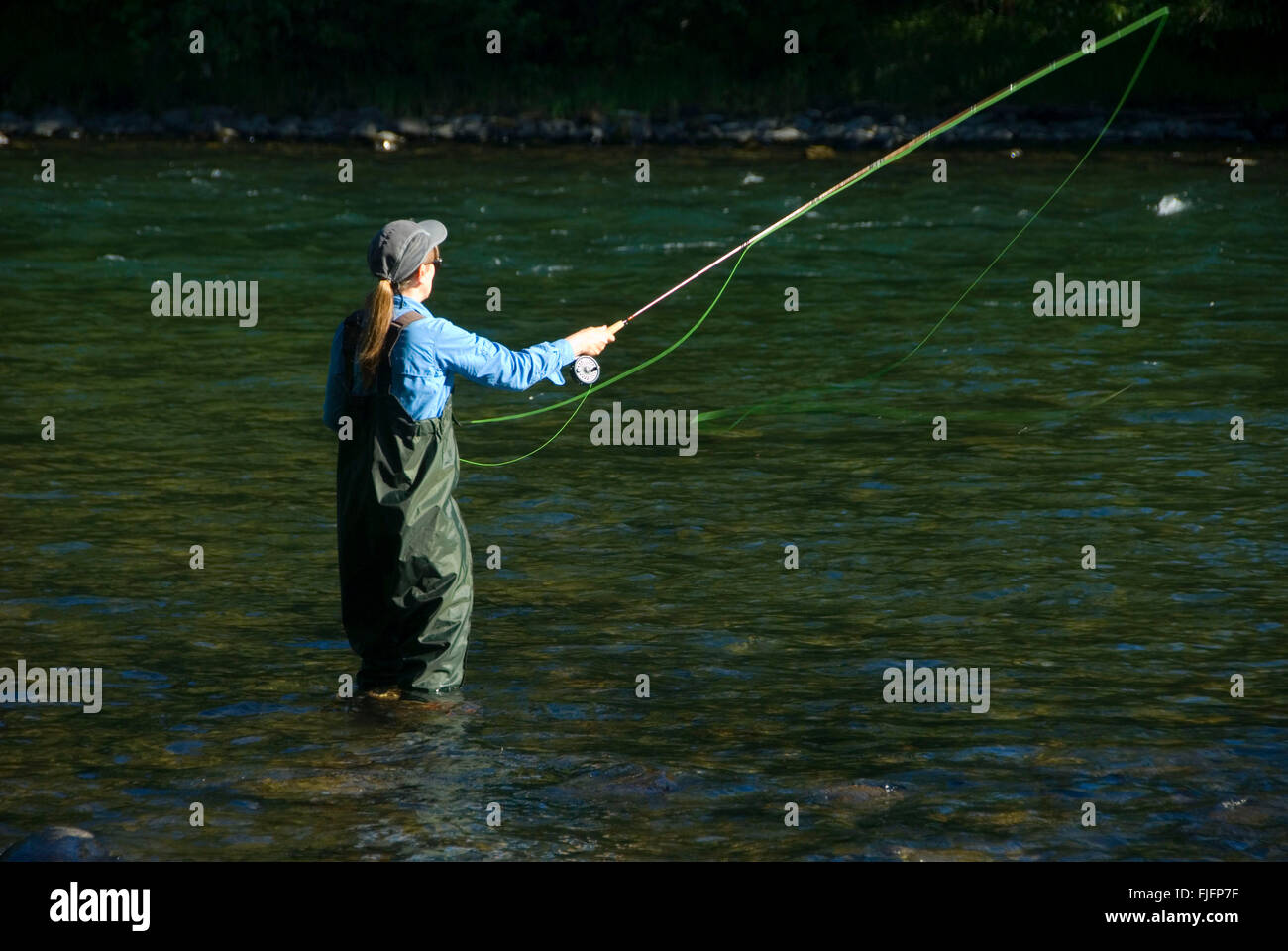 Flyfishing the North Santiam River, Fisherman's Bend Recreation Area
