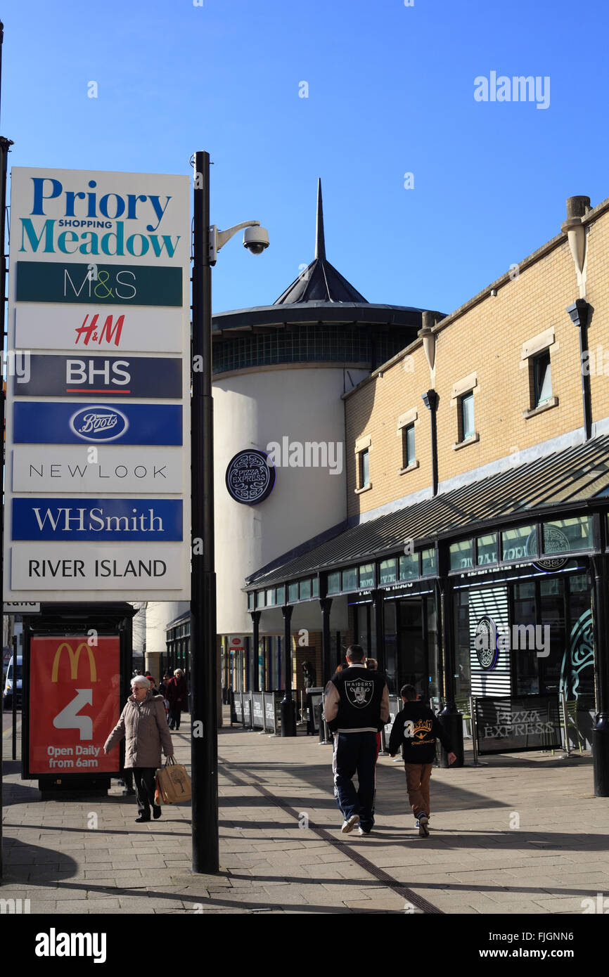 The Priory Meadow shopping centre in the seaside town of Hastings was opened in 1997, East