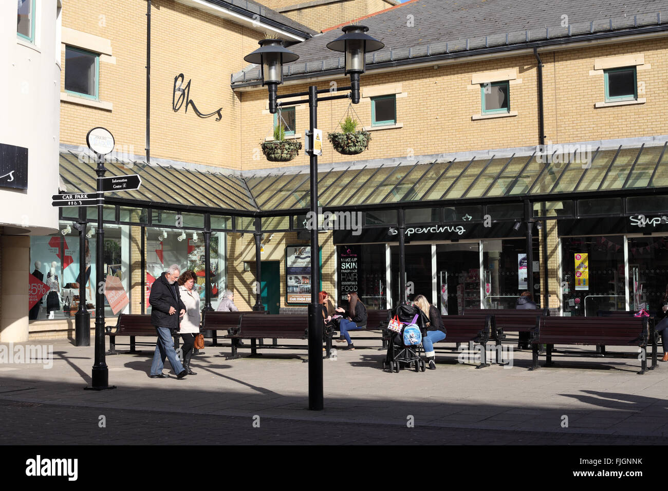 The Priory Meadow shopping centre in the seaside town of Hastings was opened in 1997, East