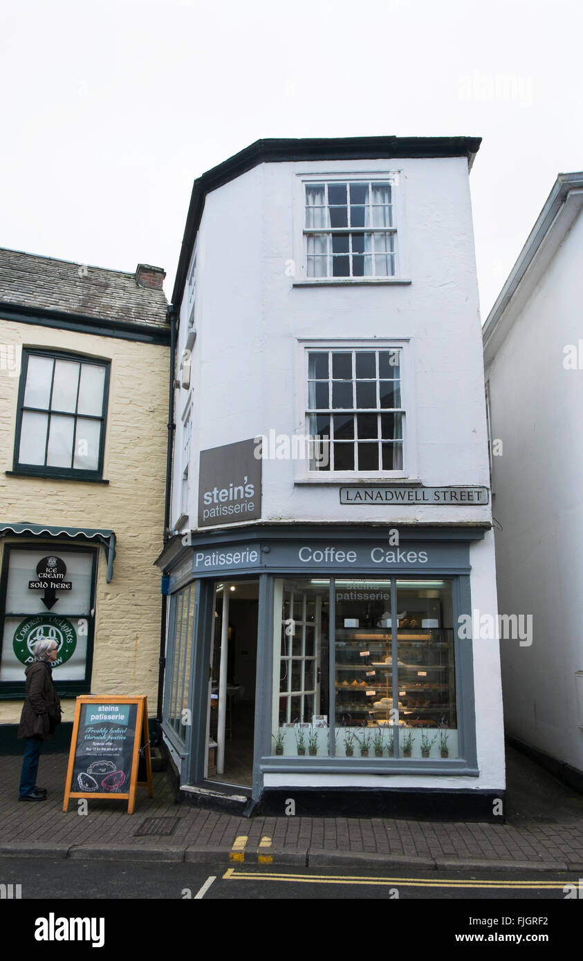 Rick Stein's patisserie in Padstow, Cornwall, UK. Stock Photo