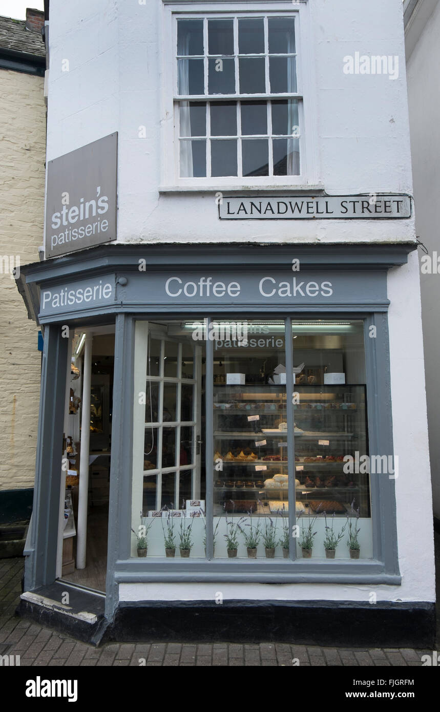 Rick Stein's patisserie in Padstow, Cornwall, UK. Stock Photo