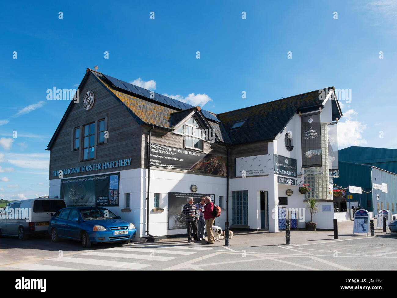 The National Lobster Hatchery in Padstow, Cornwall, UK Stock Photo Alamy