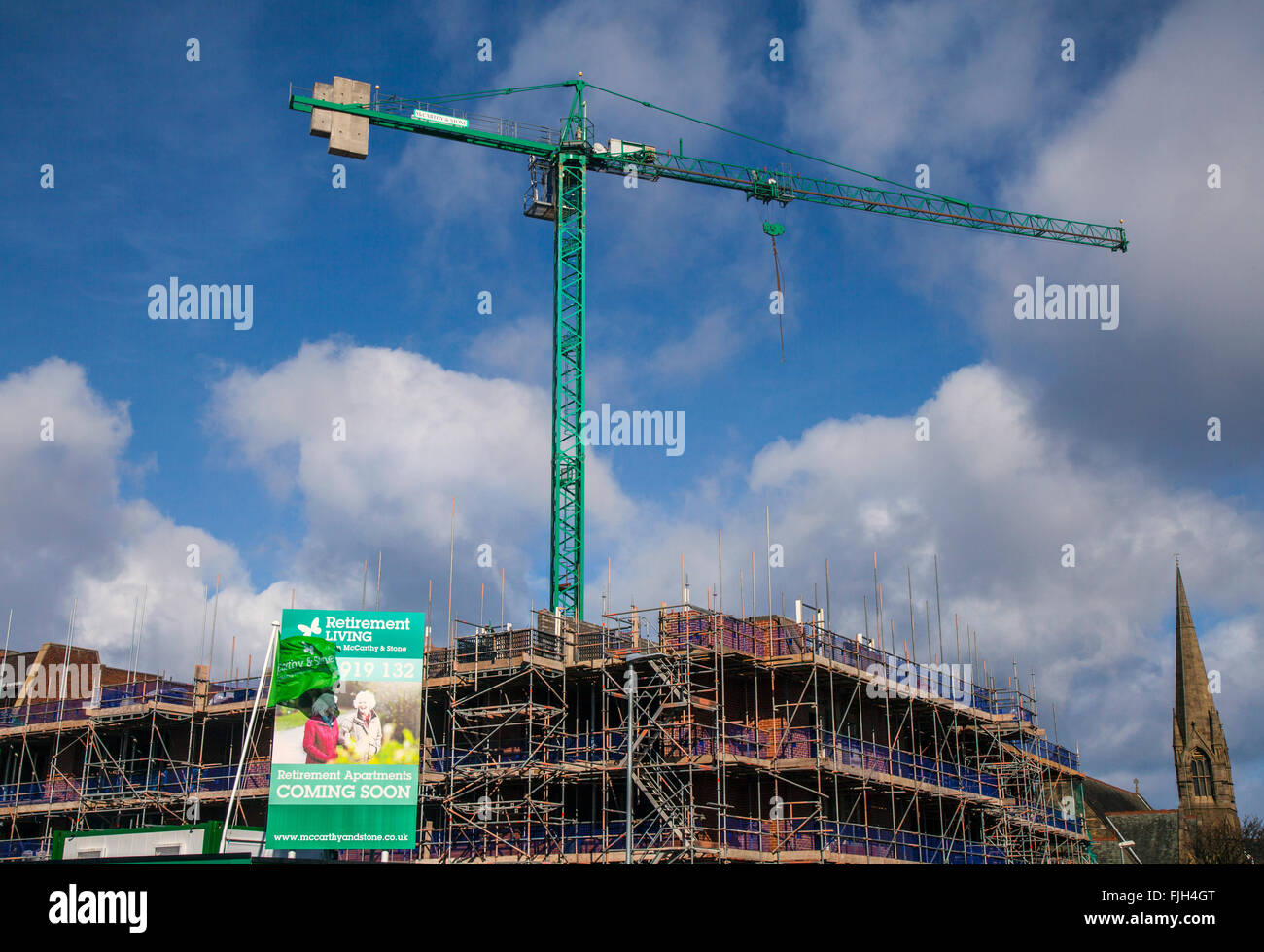 New development of retirement homes & flats in Lytham St Annes, nr