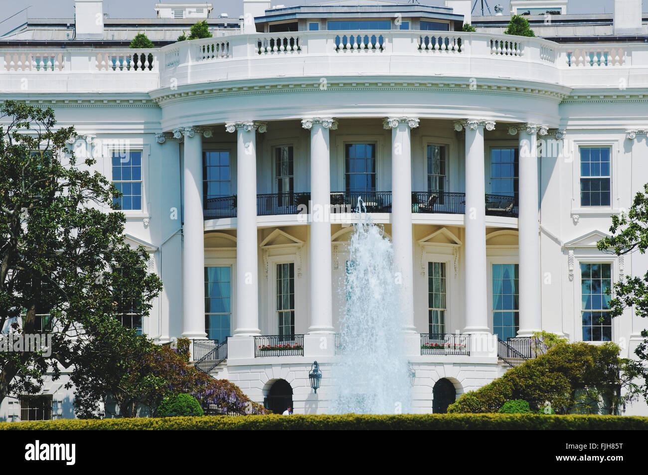 The White House, Washington, DC. Stock Photo