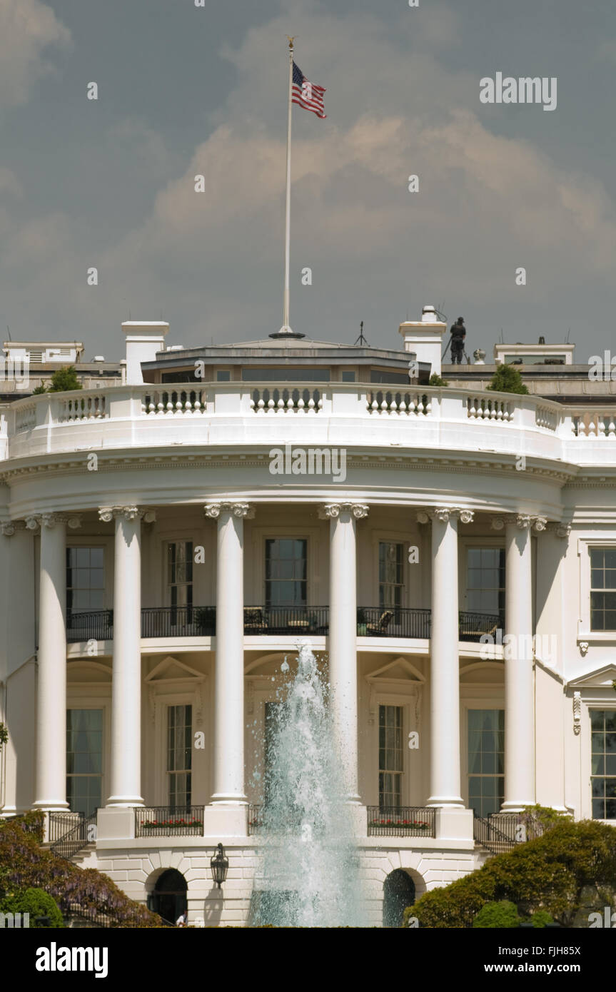 The White House, Washington, DC. Stock Photo