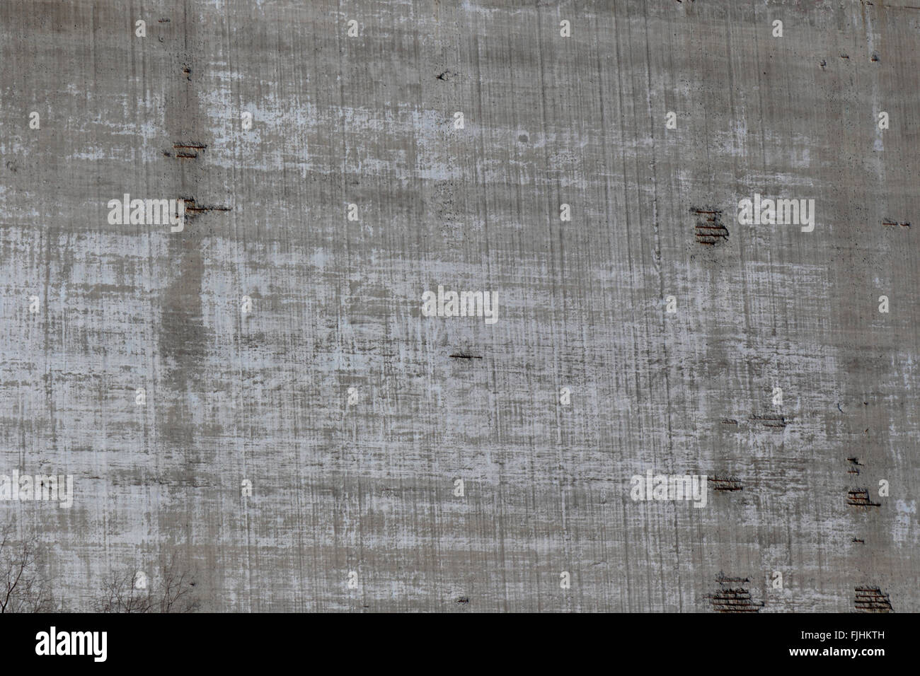 Photo of the gray wall of old building Stock Photo - Alamy