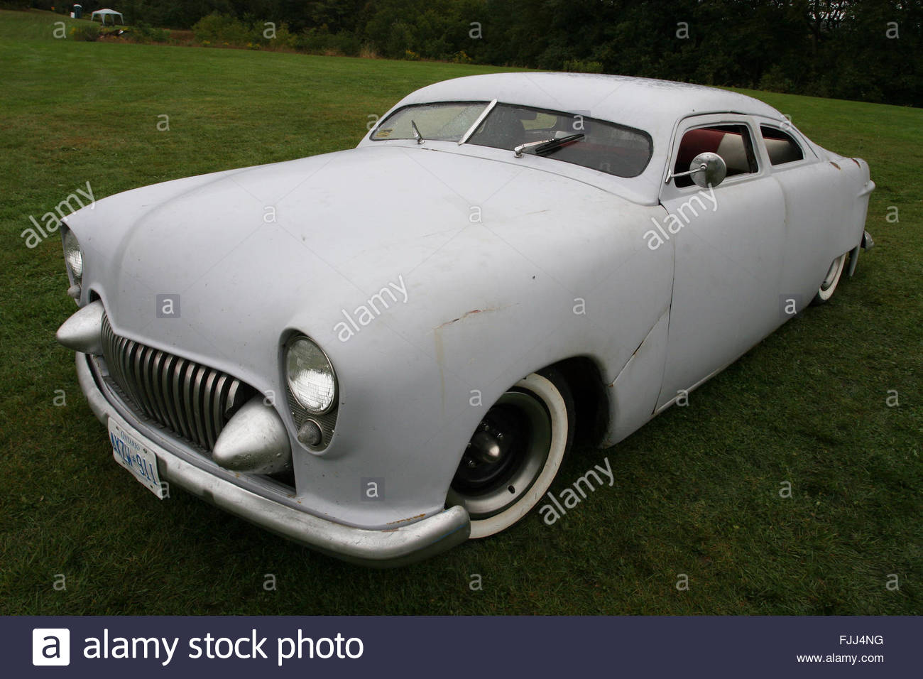 Big D's 50 Ford shoebox, Coasters Kustom Club Car Rally, Vintage Stock