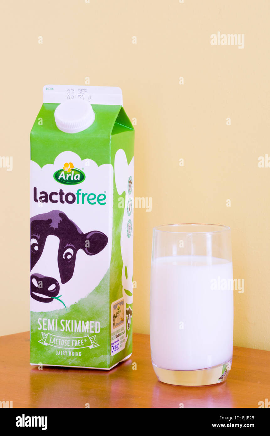 Arla lactose free milk hires stock photography and images Alamy